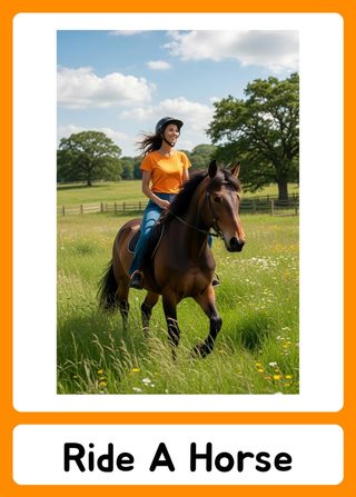 Ride a horse