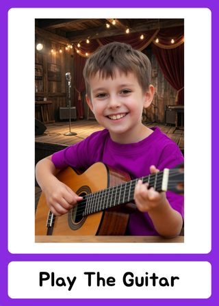 Play the guitar